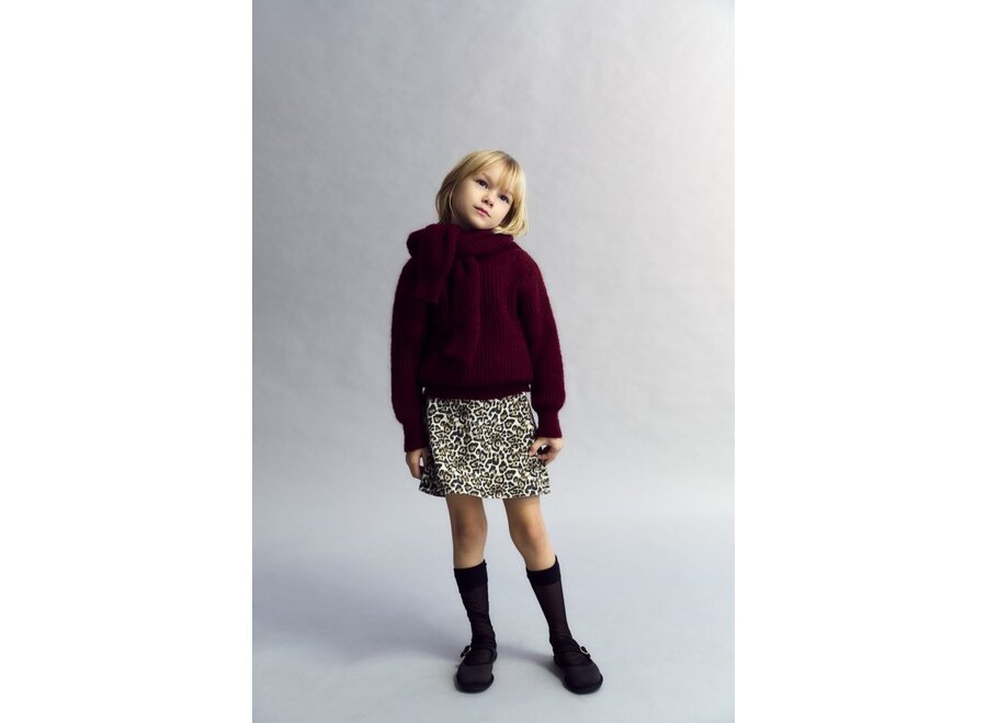 The New Society | Nelia Skirt Print