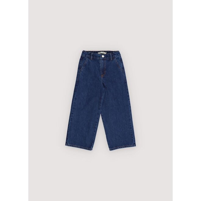 TNS Denim Wide Leg Pant Blue