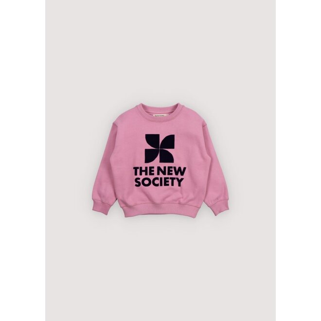 The New Society | TNS Logo Sweatshirt Dream Blush