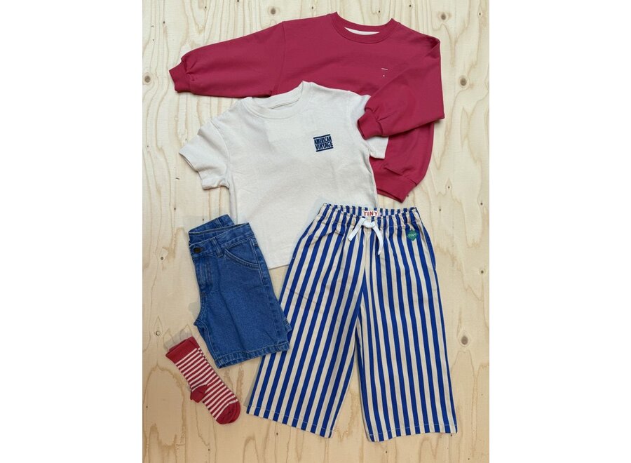 Gray Label | Dropped Shoulder Sweater GOTS Cherry