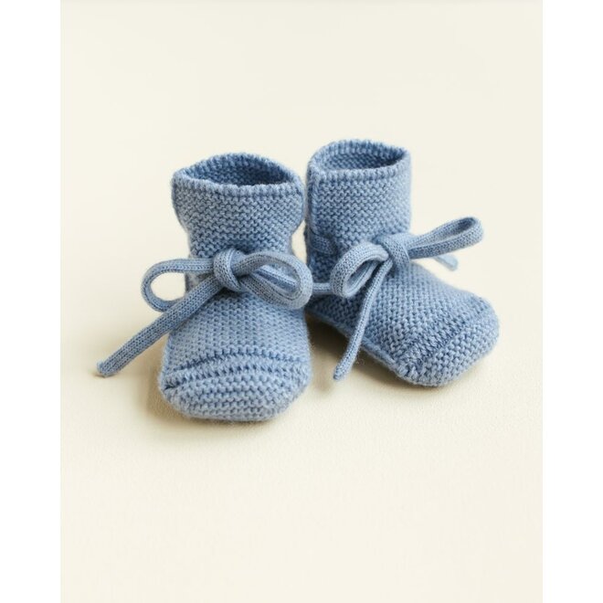 Hvid | Booties Light Blue