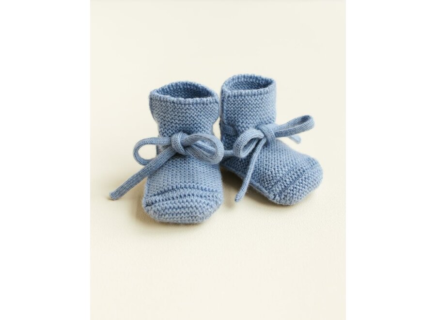 Booties Light Blue