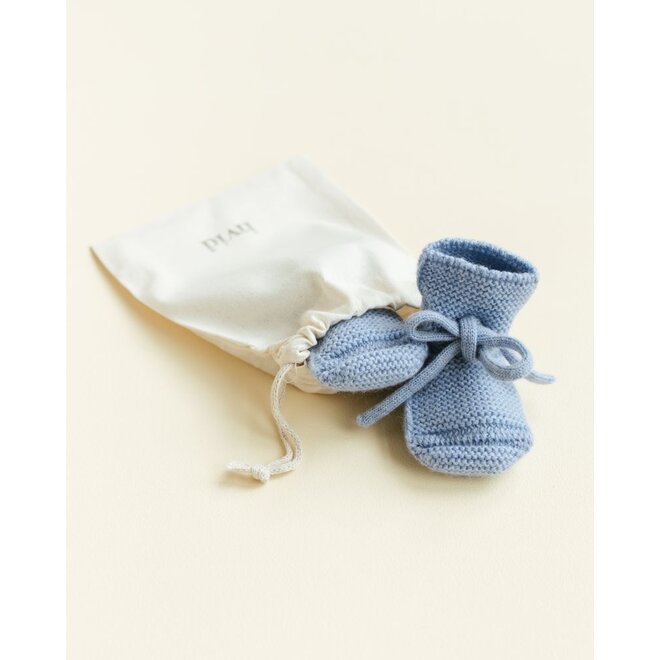 Hvid | Booties Light Blue