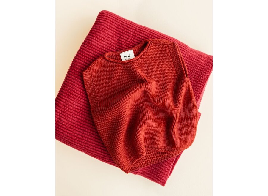 Hvid | Harvey Baby Spencer Red