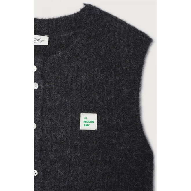 American Vintage | East Gilet Charcoal Melange