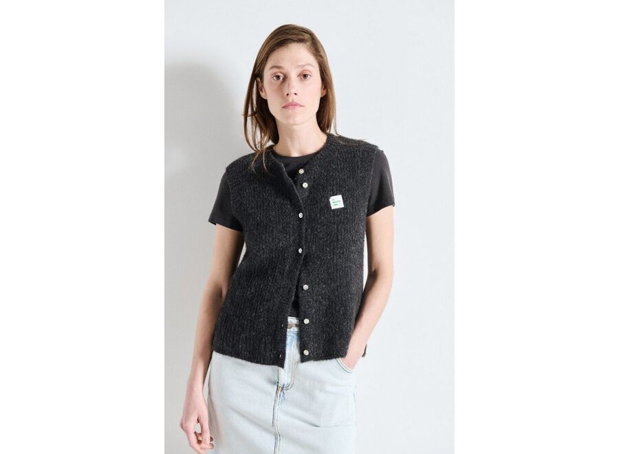 American Vintage | East Gilet Charcoal Melange