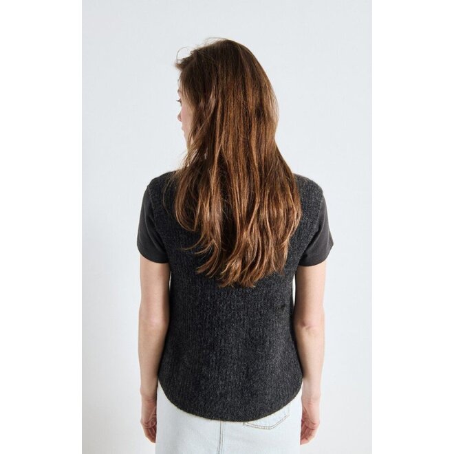 American Vintage | East Gilet Charcoal Melange