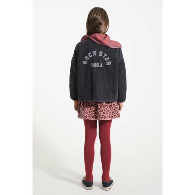 Piupiuchick | Short Skirt Pink Animal Print