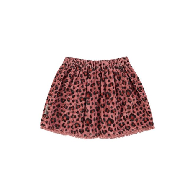 Piupiuchick | Short Skirt Pink Animal Print