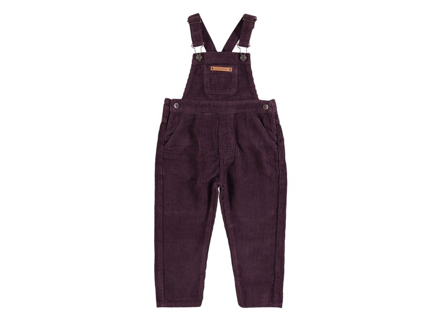 Piupiuchick | Dungarees Aubergine Corduroy