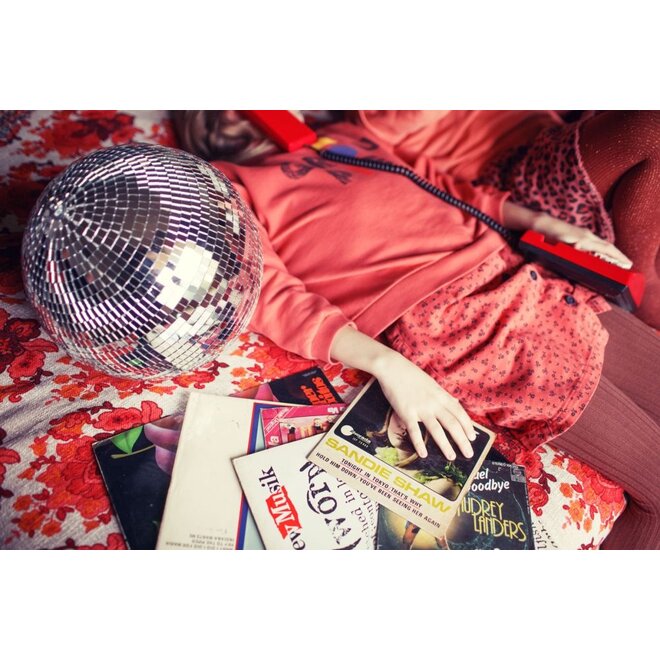 Piupiuchick | Short Skirt Raspberry Black Flowers