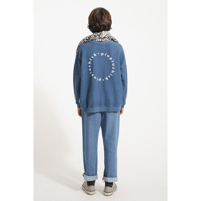 Piupiuchick | Unisex Trousers Washed Navy Denim