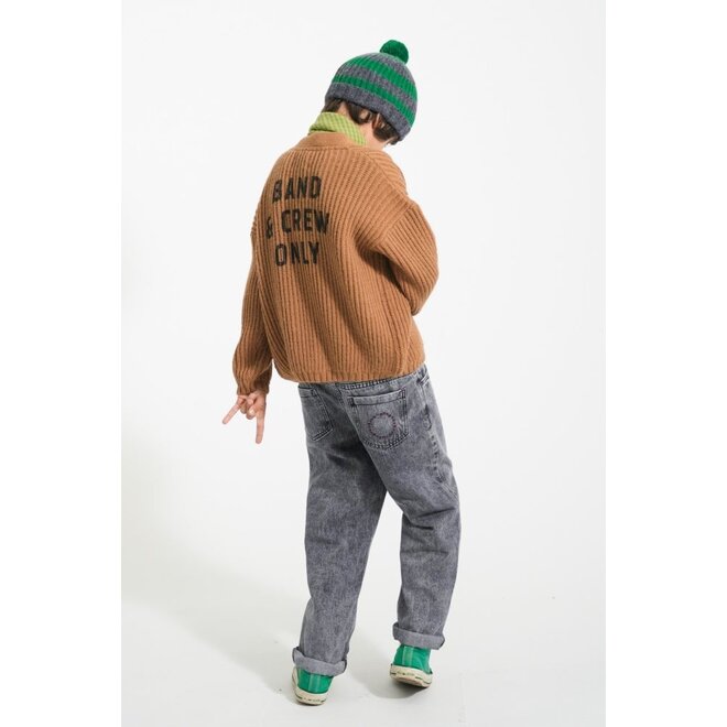 Piupiuchick | Unisex Trousers Washed Black Denim