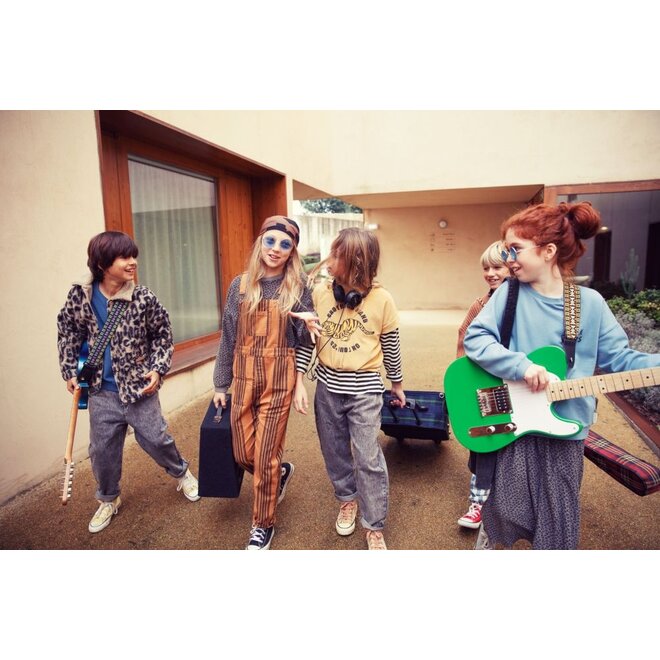 Piupiuchick | Unisex Trousers Washed Black Denim