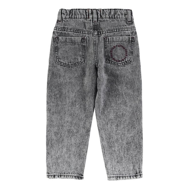 Piupiuchick | Unisex Trousers Washed Black Denim