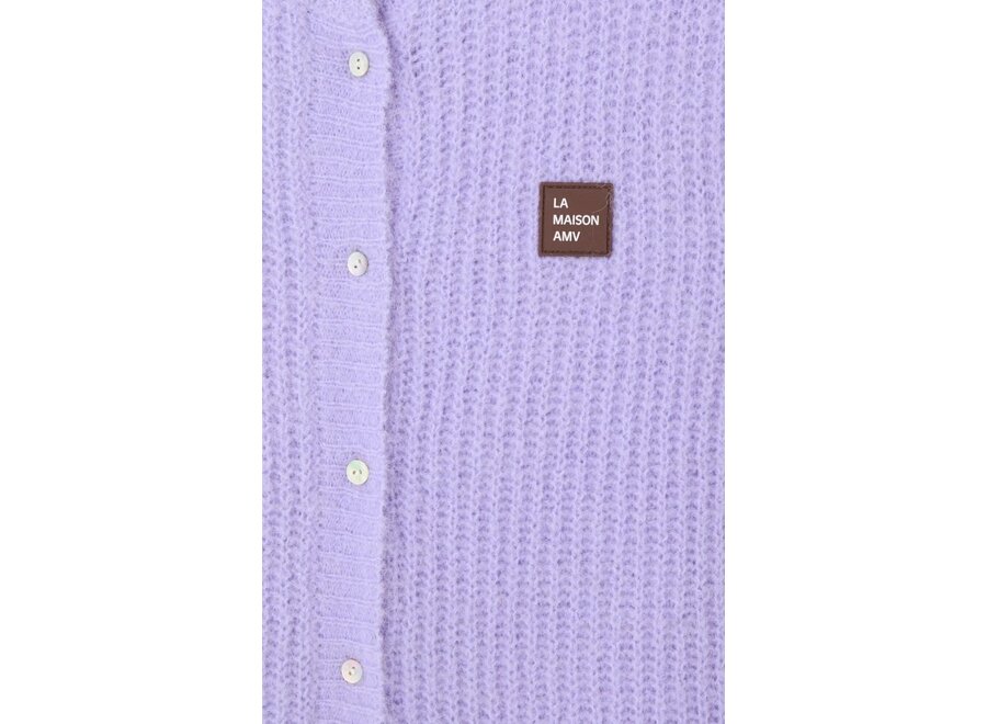 American Vintage | East Gilet Lavande Pastel Chine