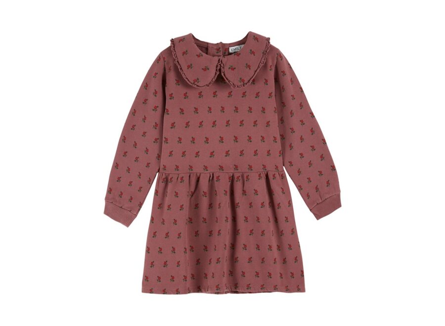 Fleese Jurk Poppy Violine