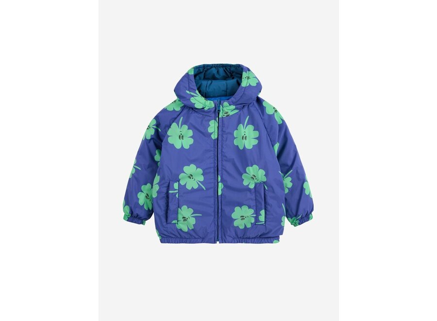Bobo Choses | Lucky Clover All Over Reversible Jacket Multicolor