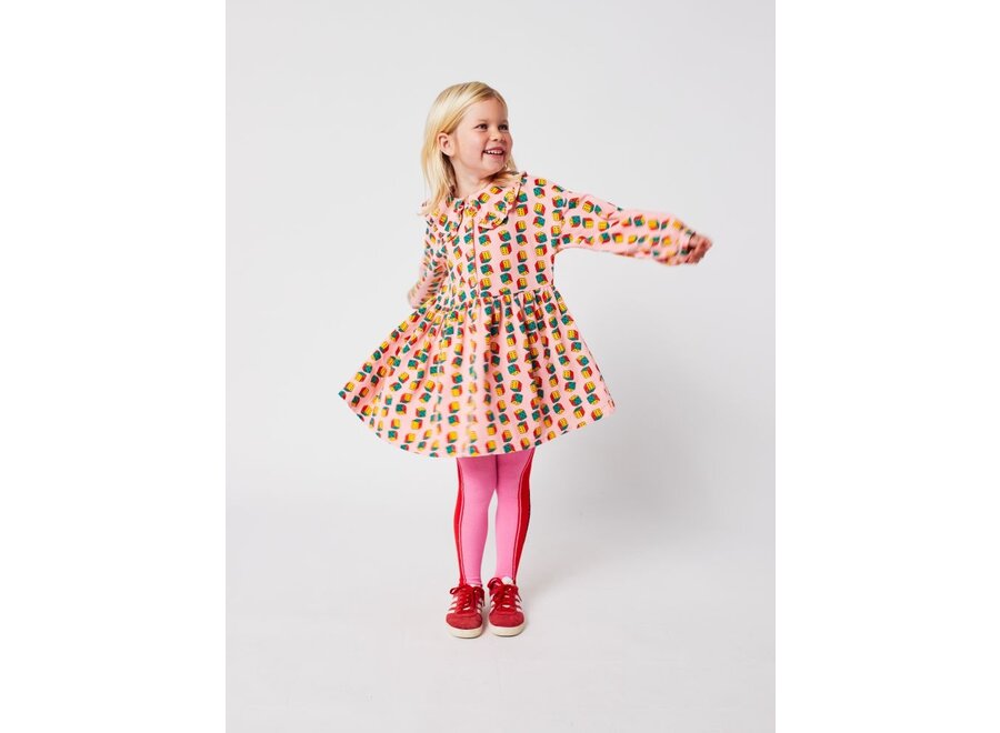 Bobo Choses | Bobo Choses Color Block Tights Pink