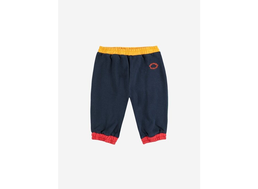 Bobo Choses Color Block Jogging Pants Red