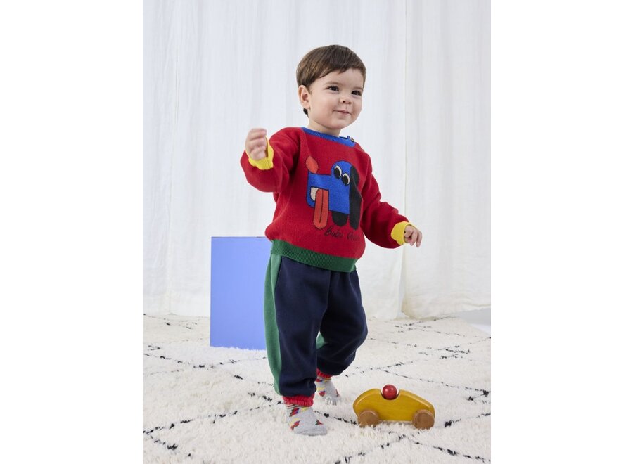 Bobo Choses | Bobo Choses Color Block Jogging Pants Red