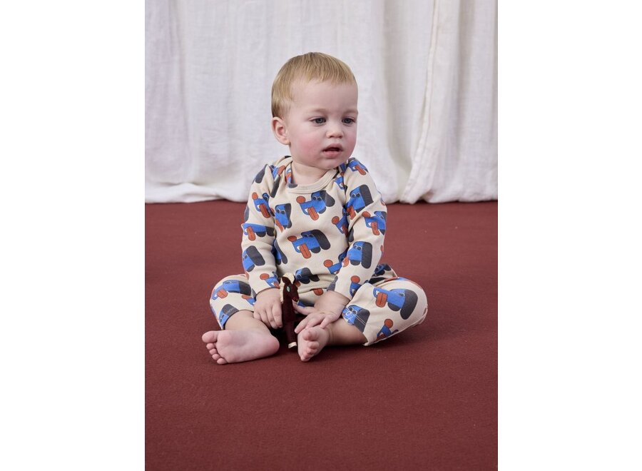 Bobo Choses | Doggy Mate All Over Leggings Off White