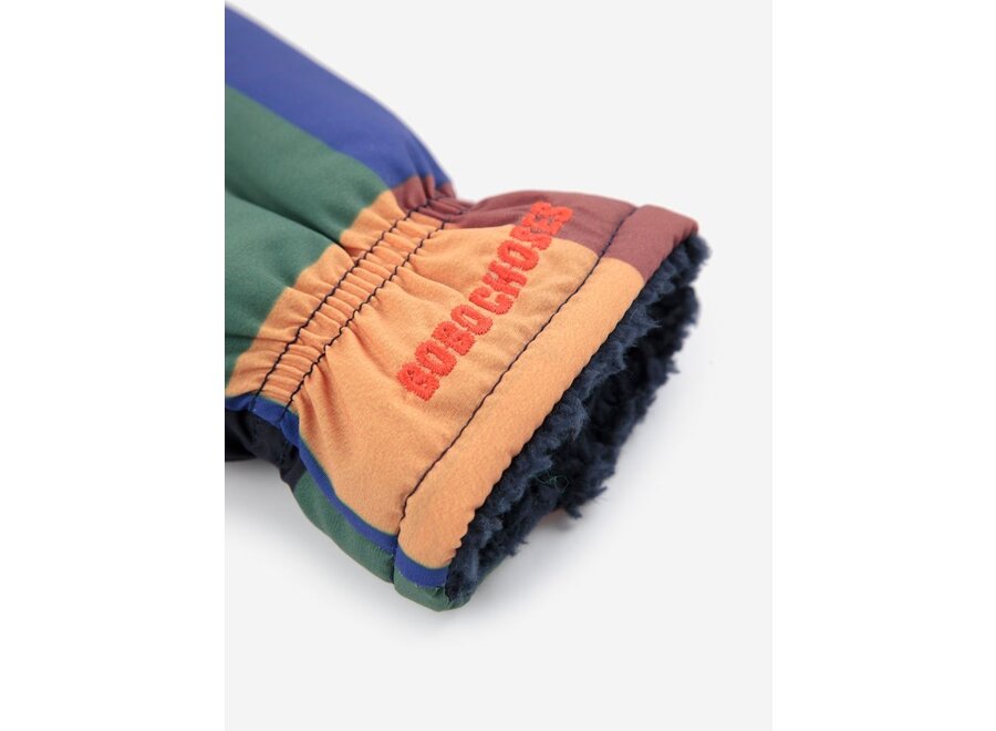 Bobo Choses | Multicolor Tiles Mittens Multicolor