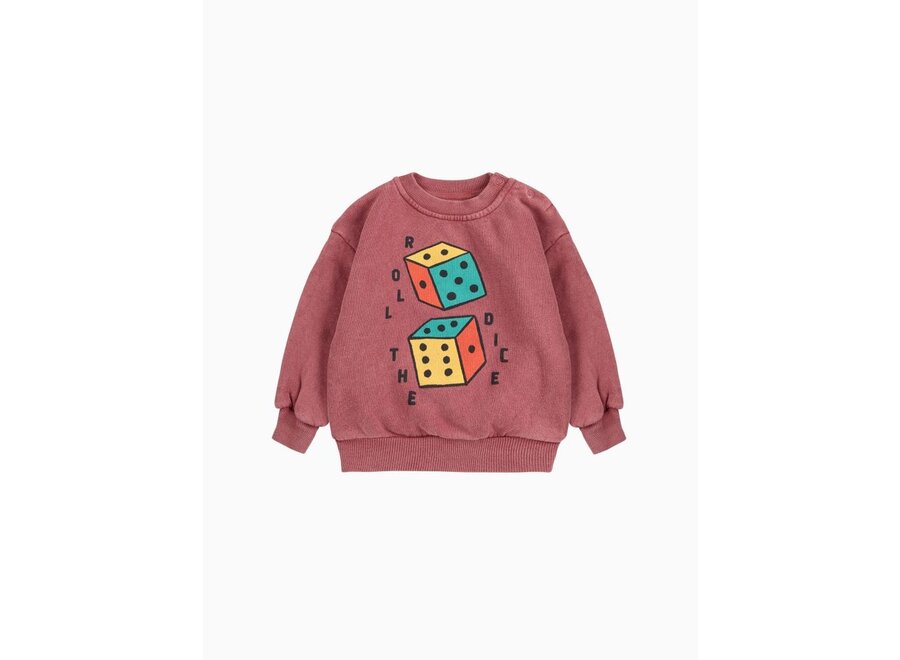 Roll The Dice Sweatshirt Brown