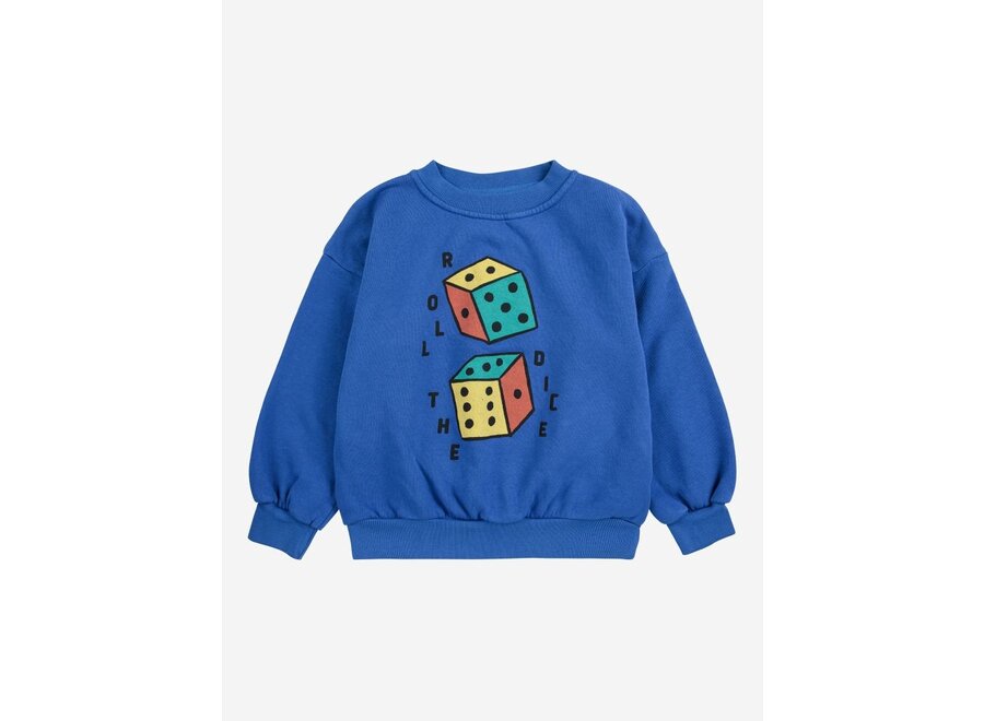 Roll The Dice Sweatshirt Blue