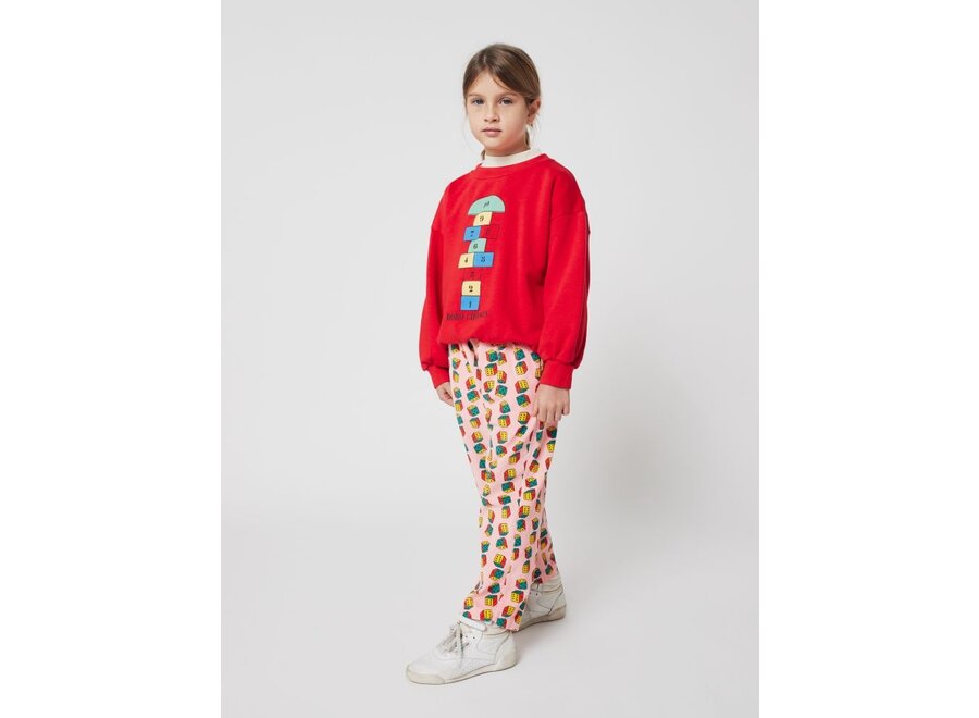 Bobo Choses | Hopscotch Sweatshirt Red