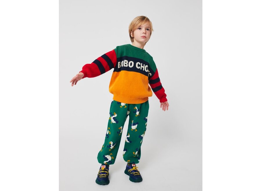 Bobo Choses | Bobo Choses Color Block Jumper Multicolor
