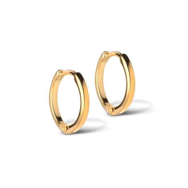 Enamel Copenhagen | Gouden Classic Hoops 10mm
