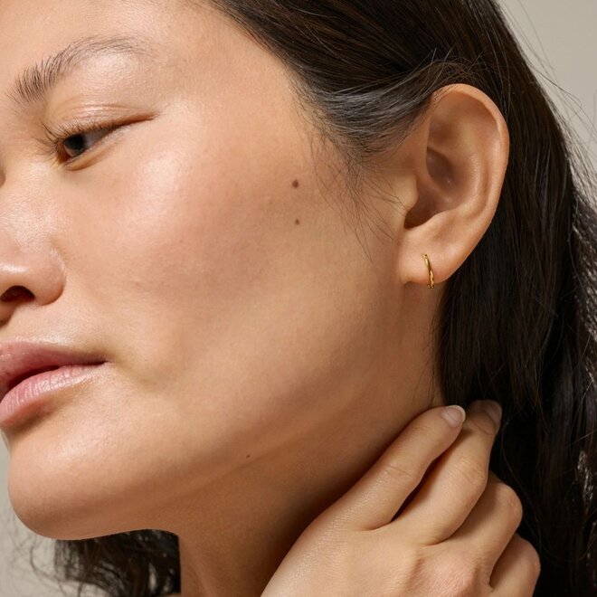 Enamel Copenhagen | Gouden Classic Hoops 8mm