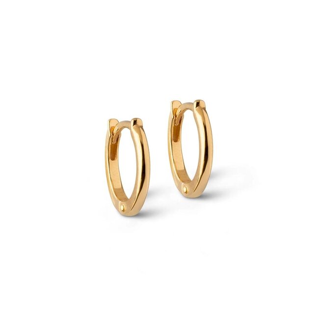 Enamel Copenhagen | Gouden Classic Hoops 8mm