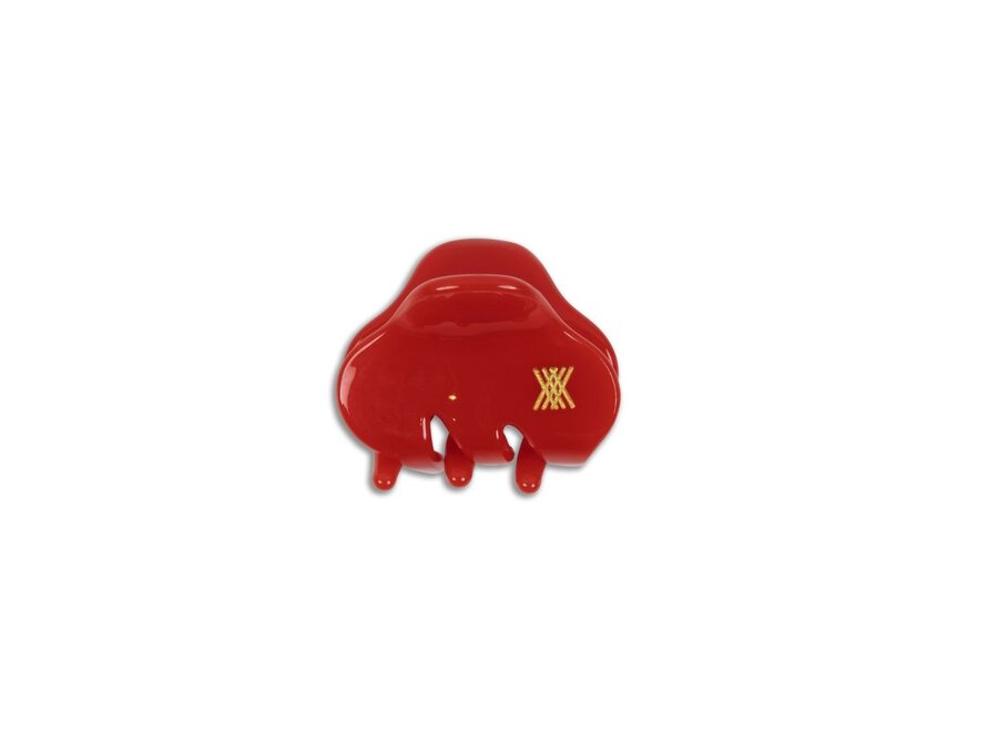 Hair Clamp Small Red