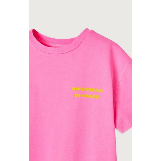 American Vintage | Fizvalley Kids T-shirt Fluo Pink