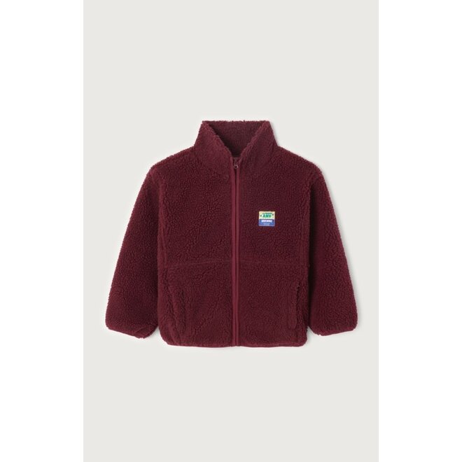 American Vintage | Hoktown Kids Vest Burgundy Melange