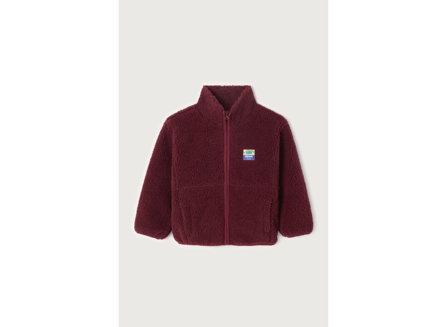 American Vintage | Hoktown Kids Vest Burgundy Melange