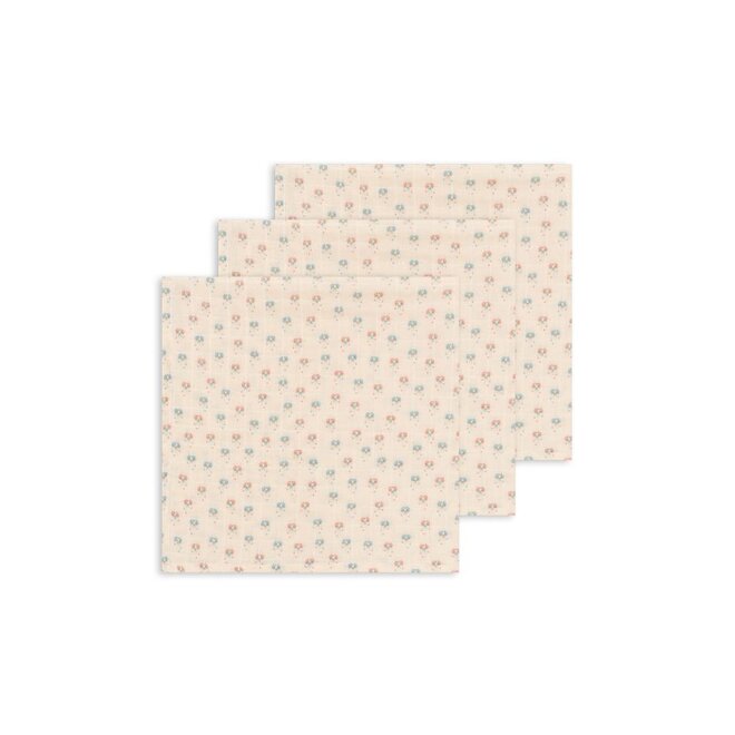 Konges Sløjd | 3 Pack Muslin Cloth GOTS Pipa Petite