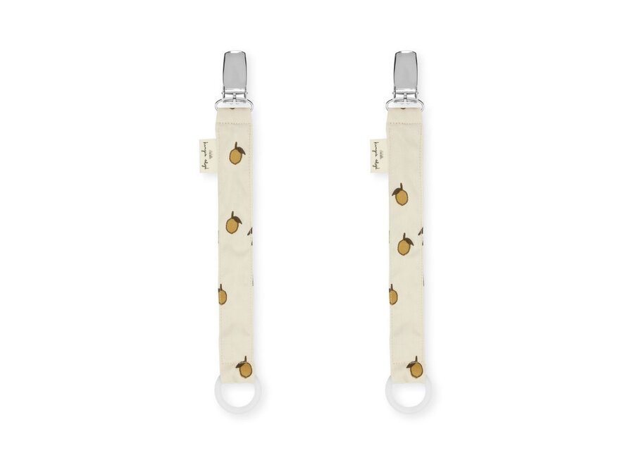 Konges Sløjd | Pacifier Strap Lemon
