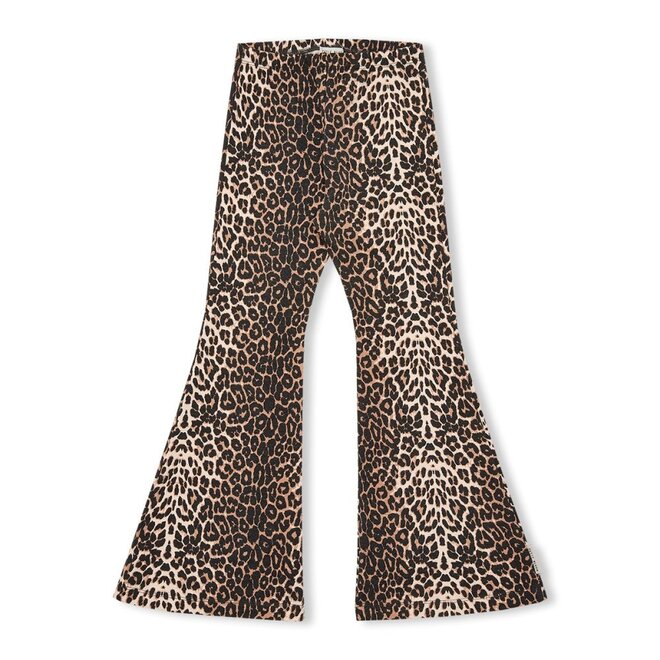 Petit Blush | Bowie Flared Pants Leopard