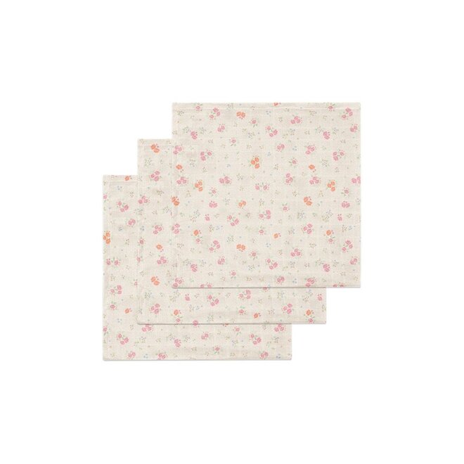 3 Pack Muslin Cloth GOTS Nonoka