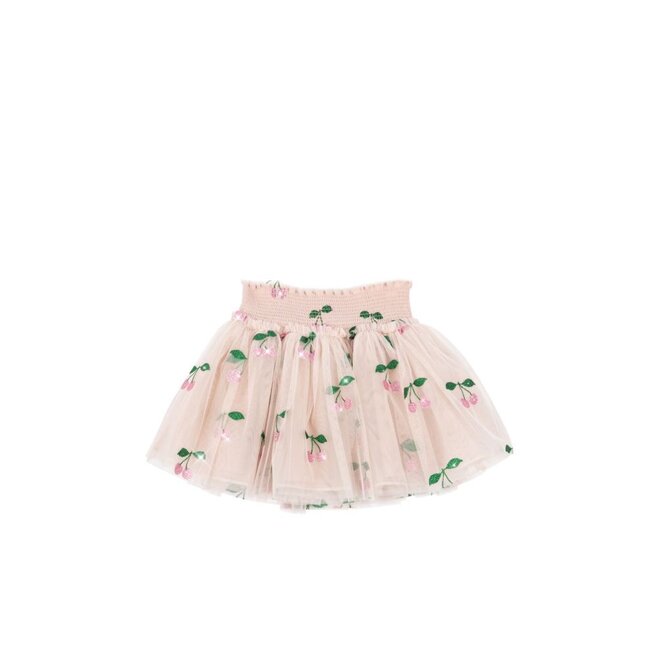Konges Sløjd | Tullie Smock Rok Ma Grande Cerise Pink Glitter