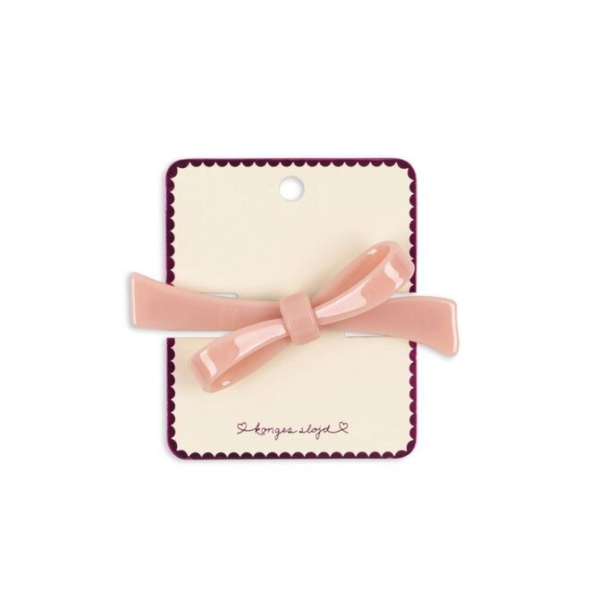 Belma Bow Hair Clip Mellow Rose