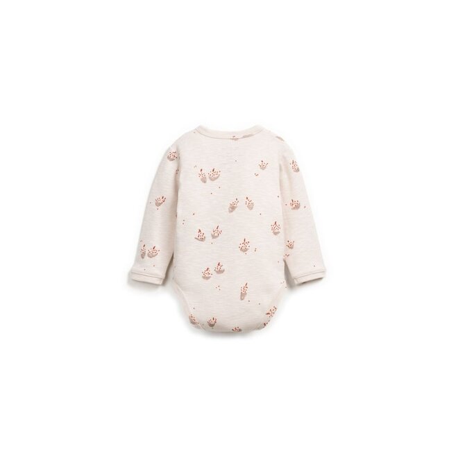 Play Up | PA00/0AR11202 Printed Rib Flamé Romper Pencil Bolotas