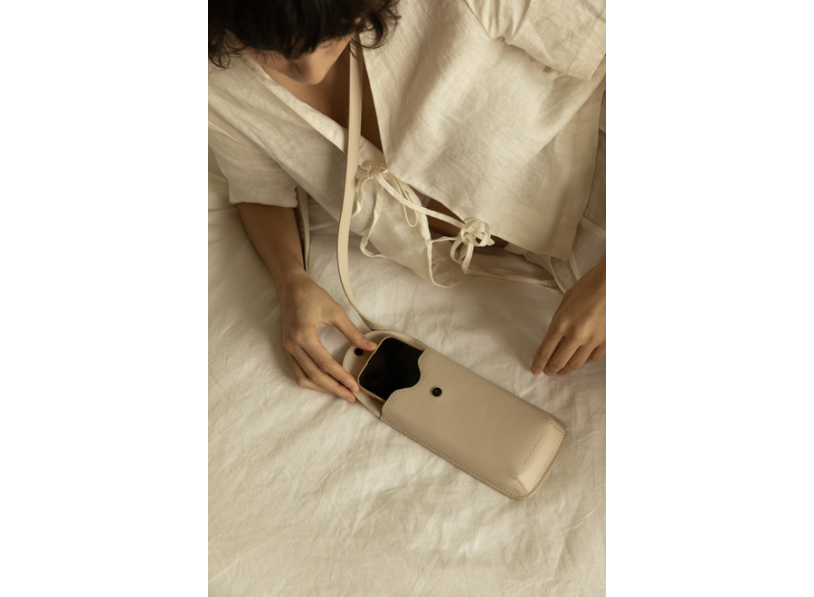 Monk & Anna | Phone Pouch Stone