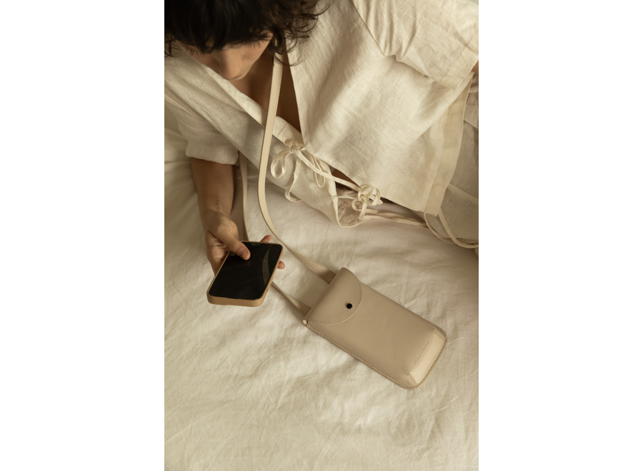 Monk & Anna | Phone Pouch Stone