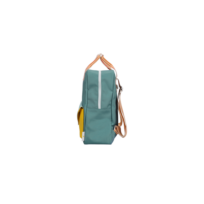 Sticky Lemon | Backpack Large Wonders Envelope Zissou Blue + Shipwreck Rust