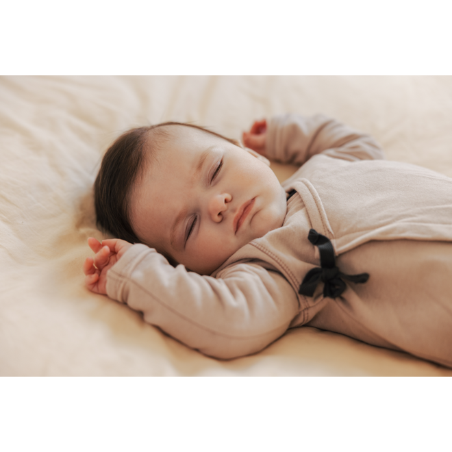 Phil&Phae | Cross-Over Newborn Suit Cashmere-Blend Faded Dust
