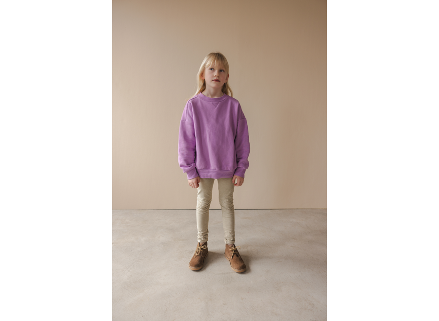 Phil&Phae | Leggings Stripes Soft Moss Stripes